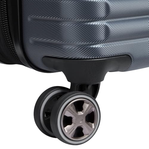 DELSEY PARIS Cruise 3.0 Hardside Expandable Luggage with Spinner Wheels, Graphite, Carry on 20 Inch