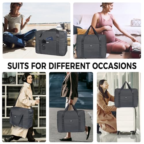 For Frontier Airlines Personal Item Bag 18x14x8 Underseat Travel Duffel Bag Carry on Luggage for Women and Men 30L (With Shoulder Strap)