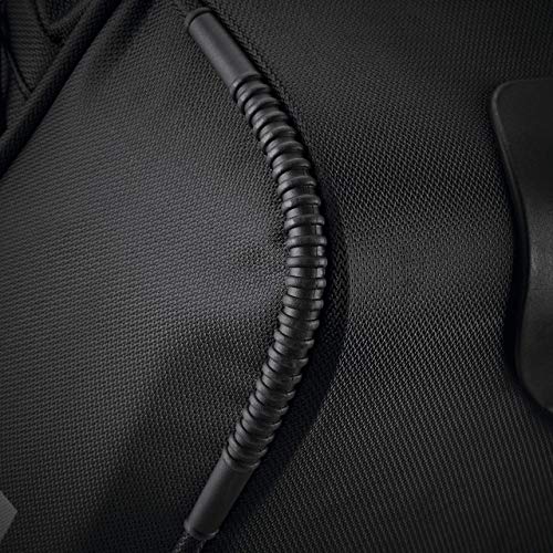Samsonite Andante 2 Wheeled Duffel Bag – 22-Inch Durable Rolling Luggage with Inline Skate Wheels, Push-Button Handle & Spacious Compartments – Travel-Friendly and Lightweight - All Black