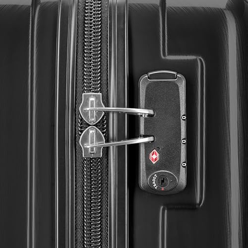 Samsonite Winfield 2 - 20-Inch Hardside Luggage with 360° Spinner Wheels, TSA Lock, Airline Approved - Brushed Anthracite