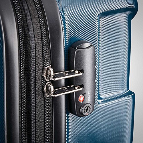Samsonite Centric Hardside Expandable Luggage with Spinner Wheels, Teal, Carry-On 20-Inch