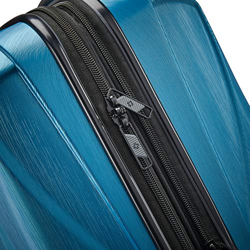 Samsonite Centric 2 Hardside Expandable Luggage with Spinner Wheels, Caribbean Blue, Carry-On 20-Inch