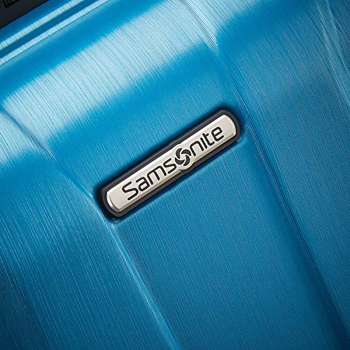 Samsonite Centric 2 Hardside Expandable Luggage with Spinner Wheels, Caribbean Blue, Carry-On 20-Inch