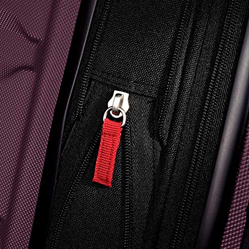 Samsonite Omni PC Hardside Expandable Luggage with Spinner Wheels, Purple, Carry-On 20-Inch